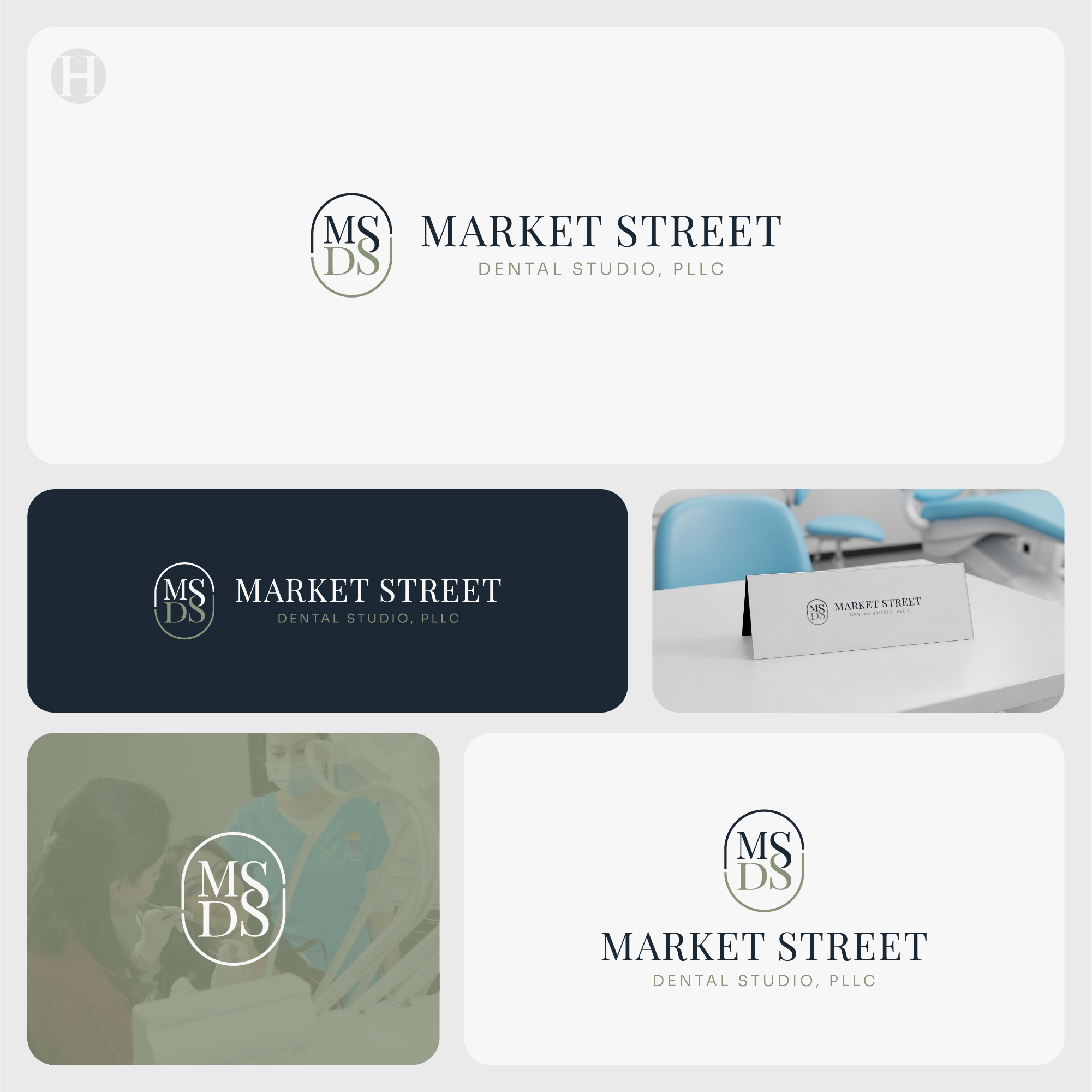 Logo Design by Talha Ahmad for Grafton Family Dentistry  | Design #37236062