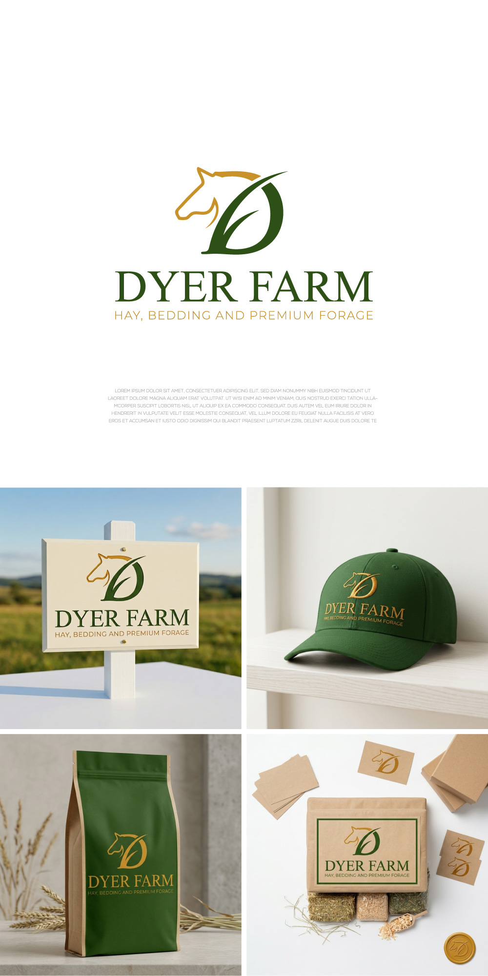 Logo Design by LogoEon for Dyer Farm | Design #37234877