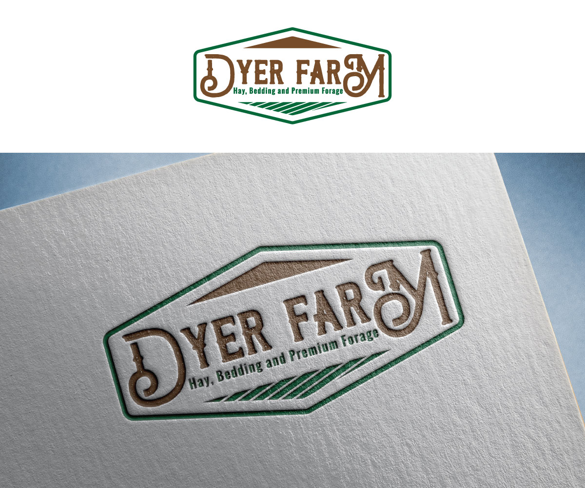 Logo Design by Luckey yaari for Dyer Farm | Design #37235492