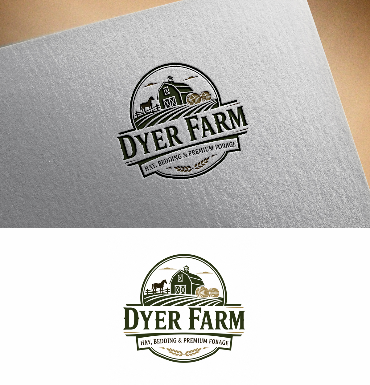 Logo Design by NEST Design for Dyer Farm | Design #37246228