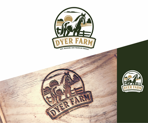 Logo Design by alkaline for Dyer Farm | Design: #37235034