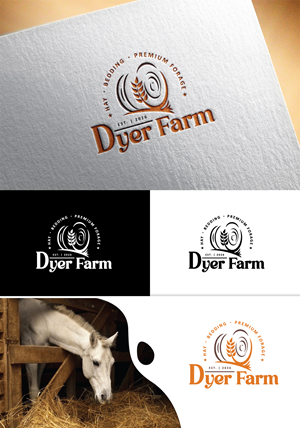 Logo Design by Logo Stock for Dyer Farm | Design: #37235362