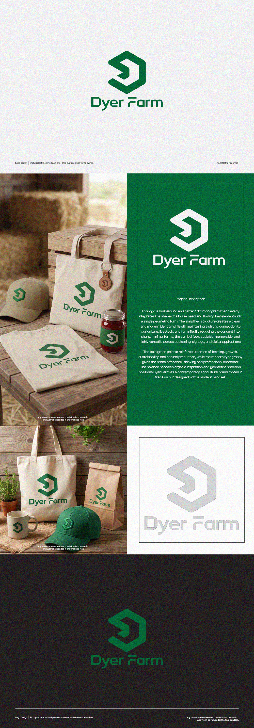 Logo Design by Gol D Roger™ for Dyer Farm | Design #37258650