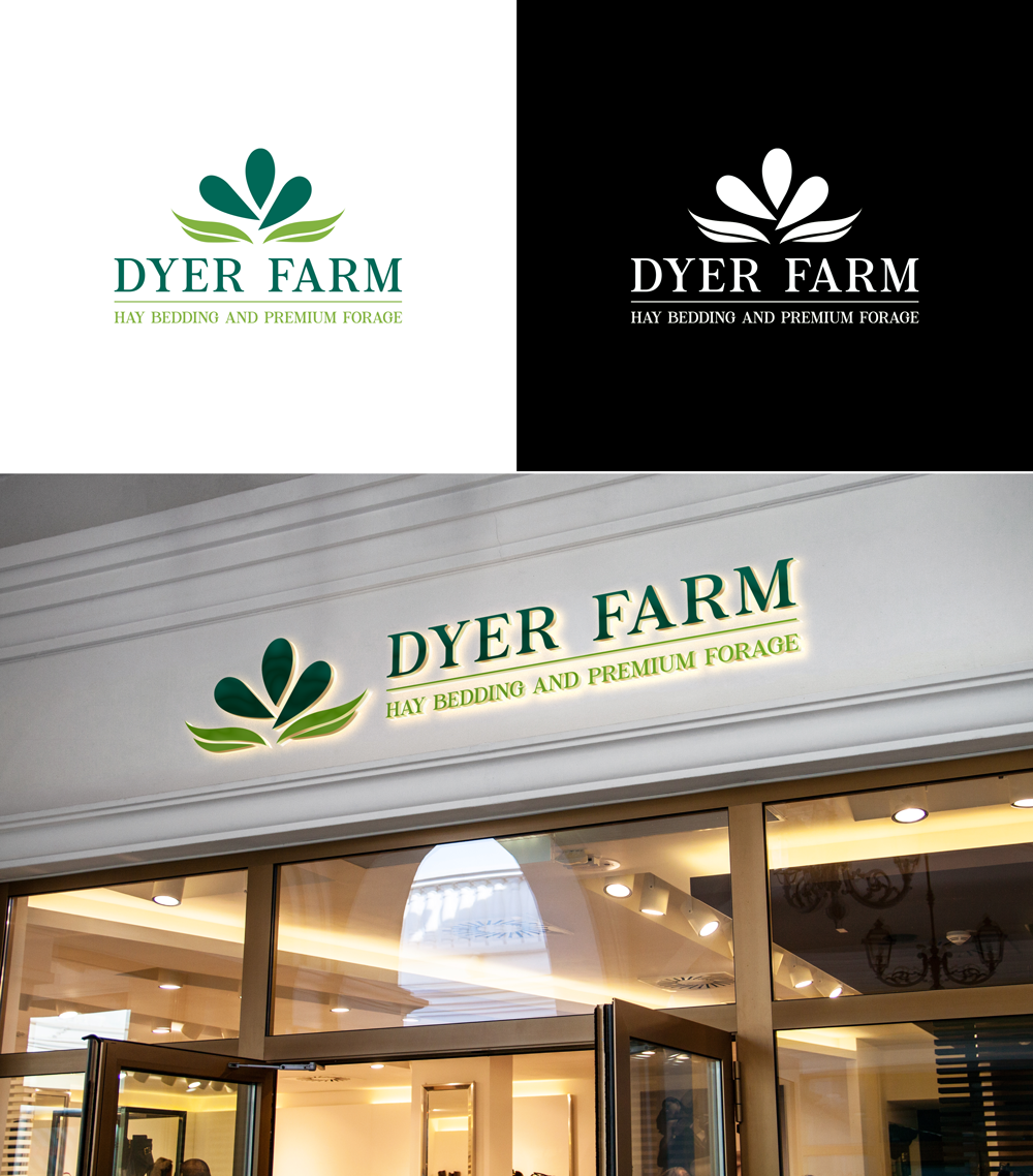 Logo Design by RA-bica for Dyer Farm | Design #37236114