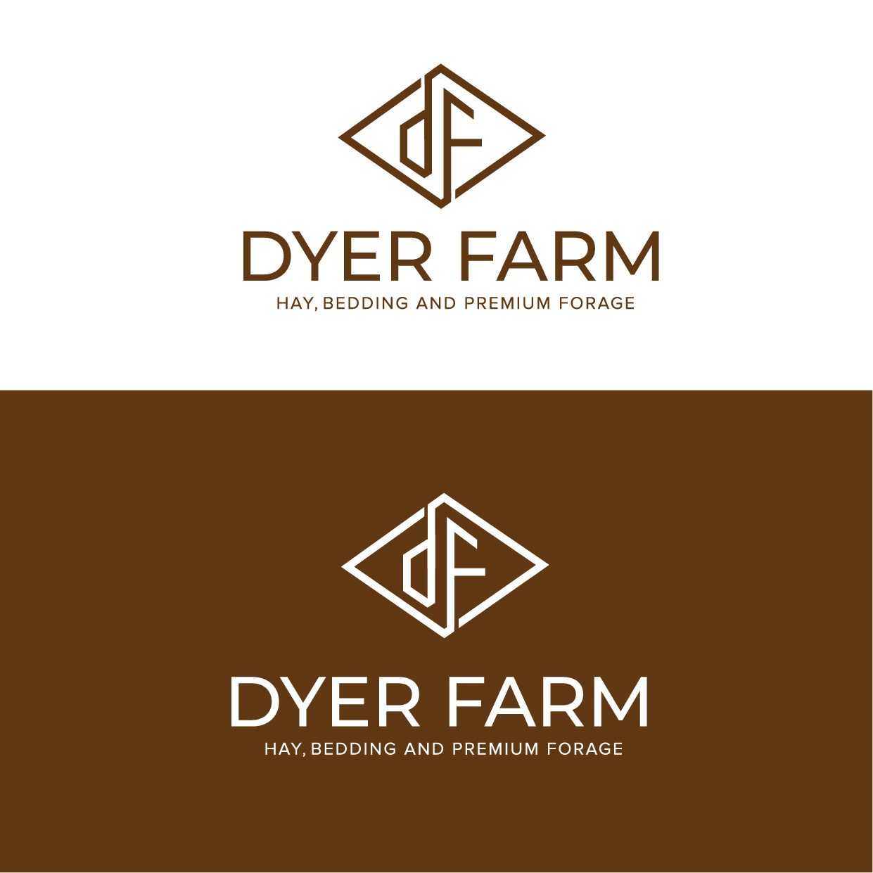 Logo Design by WDR for Dyer Farm | Design #37237316