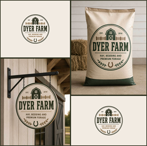 Logo Design by Ha.Connick for Dyer Farm | Design: #37238112