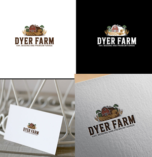 Logo Design by Jonshonkal for Dyer Farm | Design: #37241339