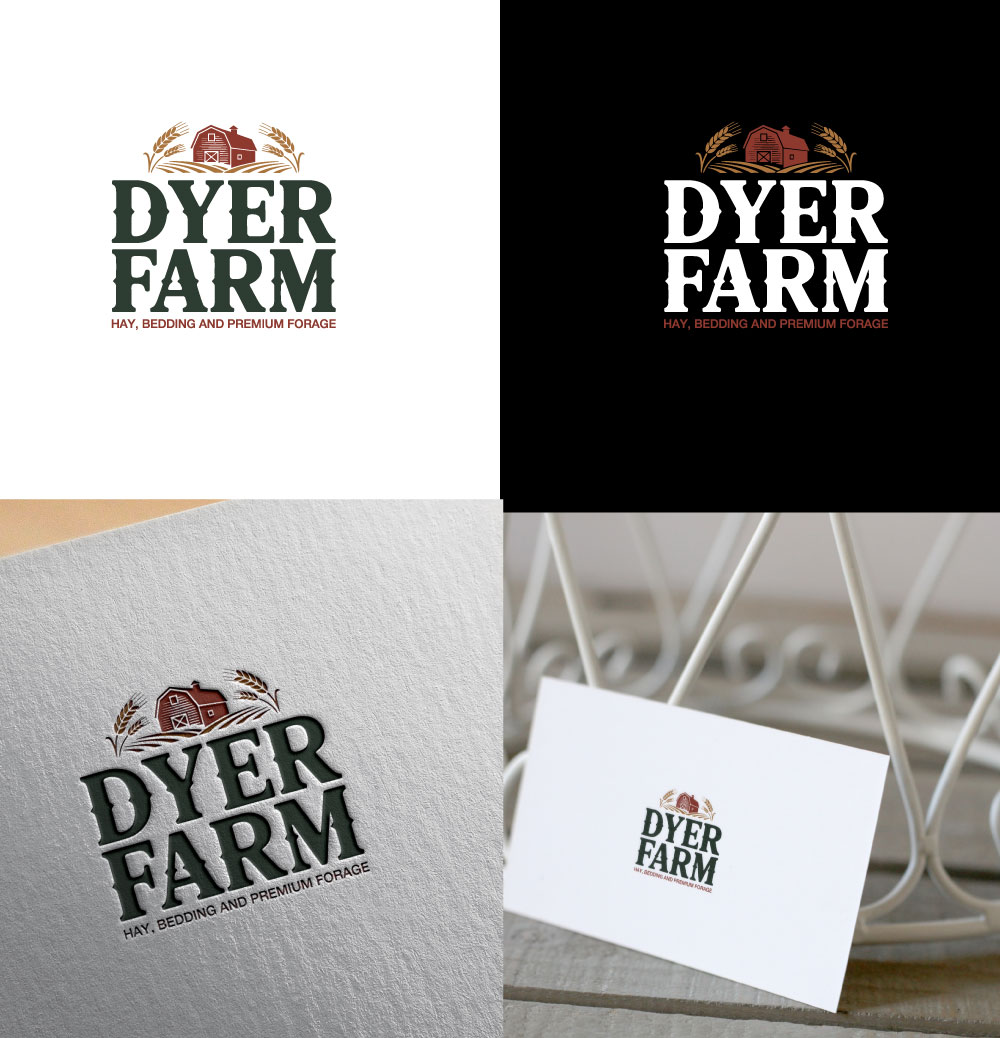 Logo Design by Jonshonkal for Dyer Farm | Design #37241340