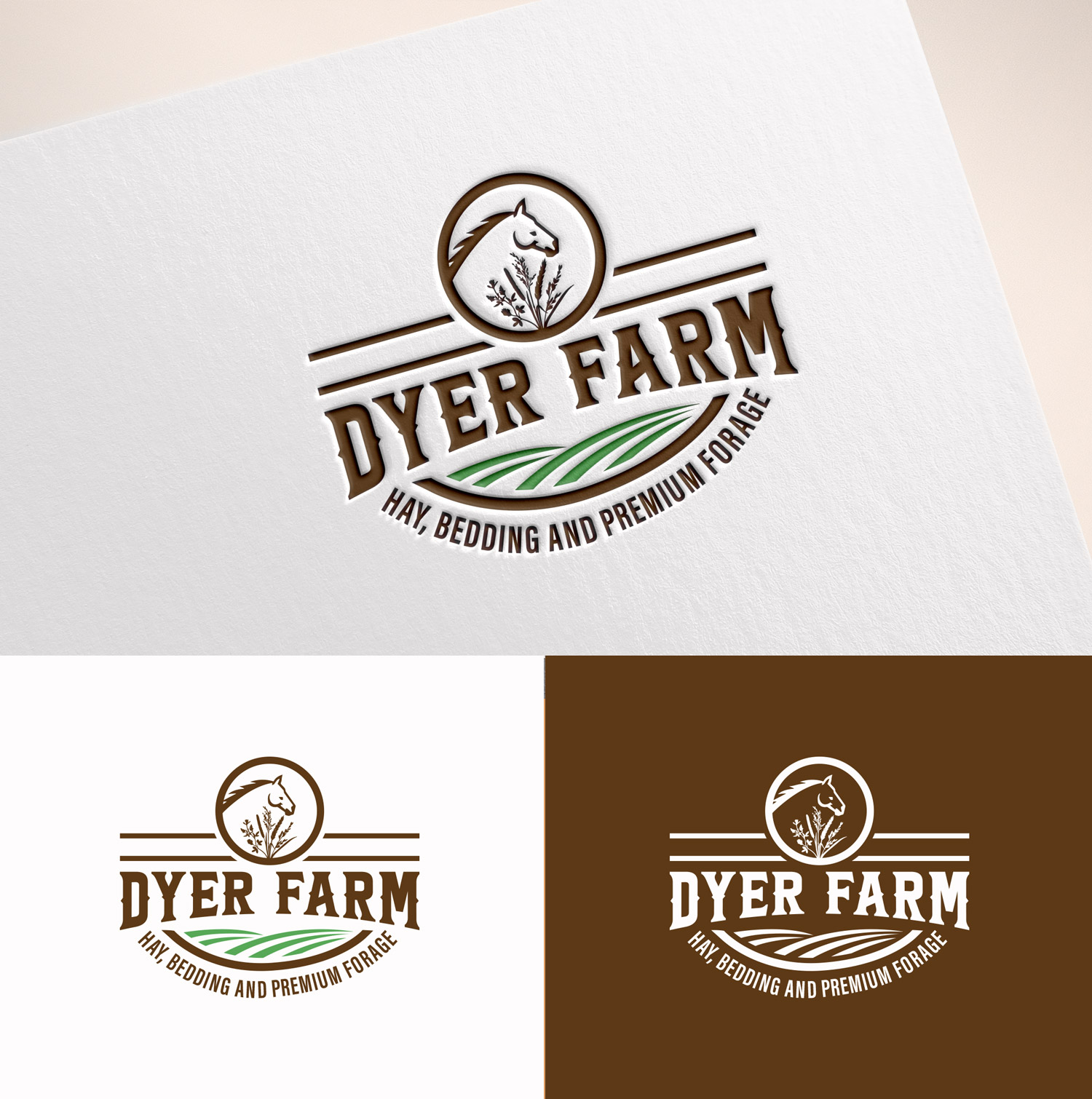 Logo Design by M Art & Design for Dyer Farm | Design #37234947
