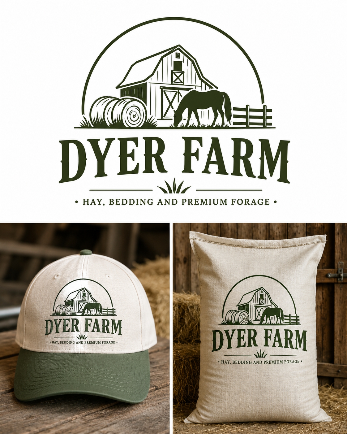 Logo Design by Deejah for Dyer Farm | Design #37248109