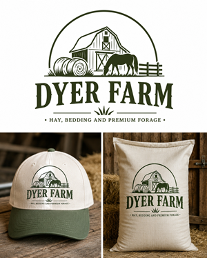 Logo Design by Deejah for Dyer Farm | Design: #37248109