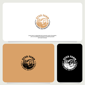 Logo Design by edmore for Dyer Farm | Design: #37258073