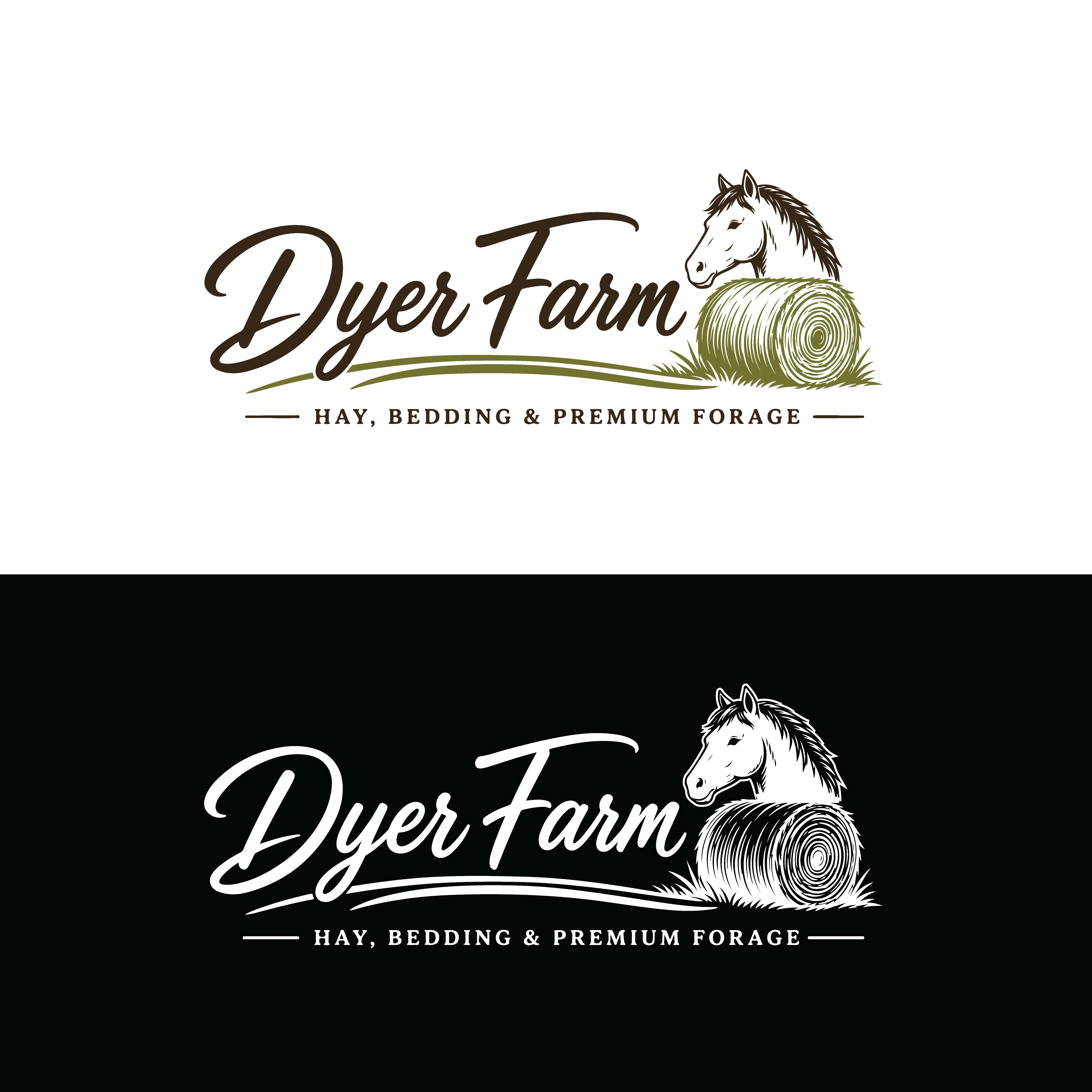 Logo-Design von Casey Kelechi für Dyer Farm | Design #37237397