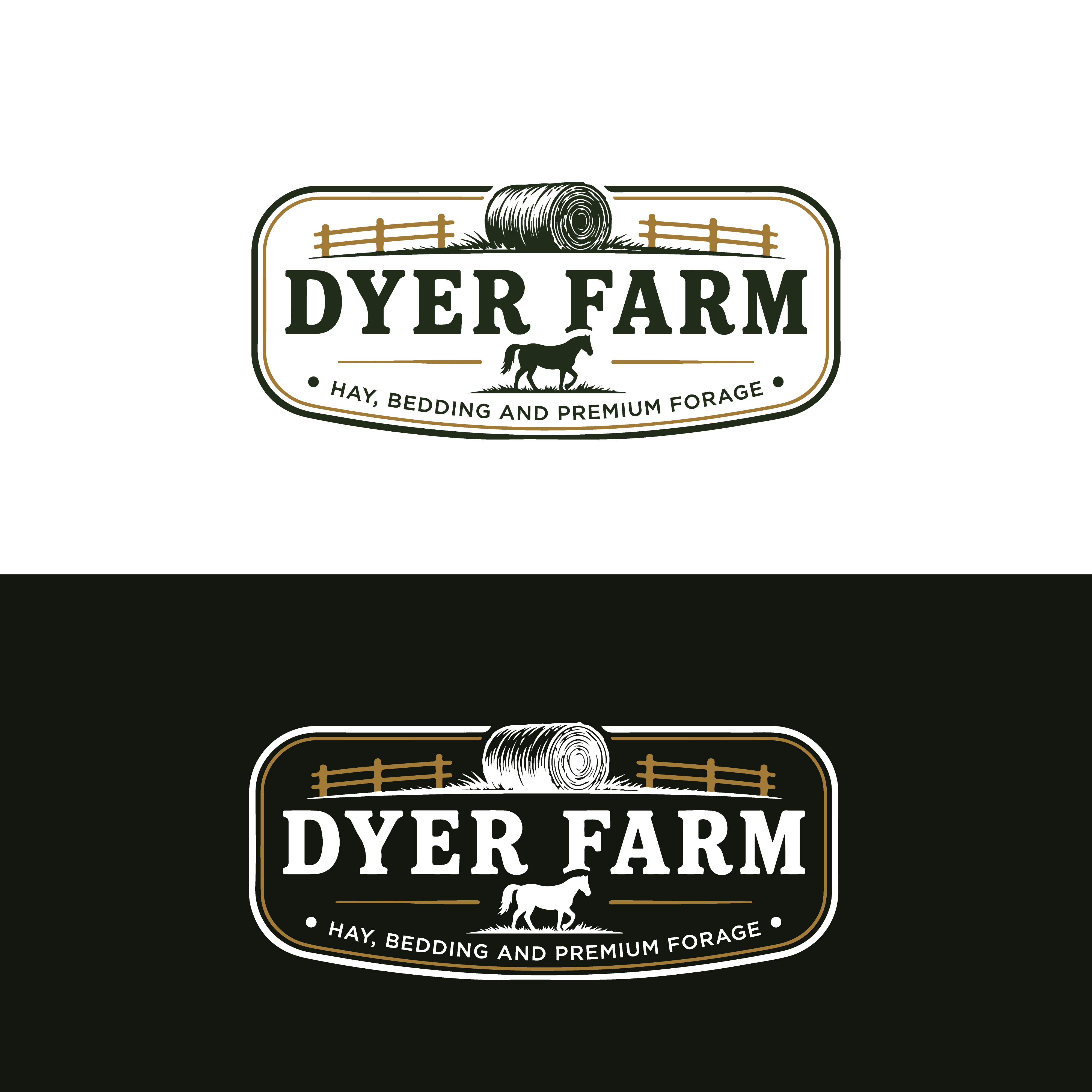Logo-Design von Casey Kelechi für Dyer Farm | Design #37237399