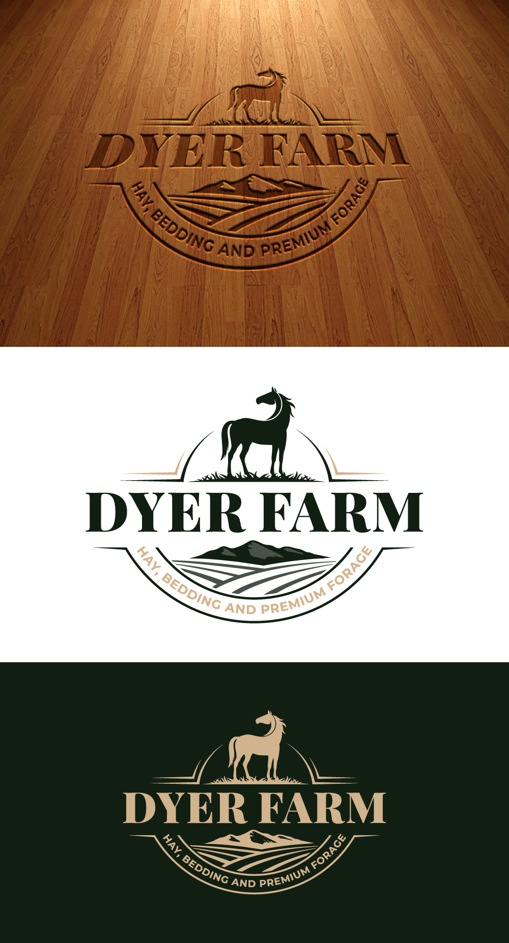 Logo Design by AbdurRahim@ for Dyer Farm | Design #37239529