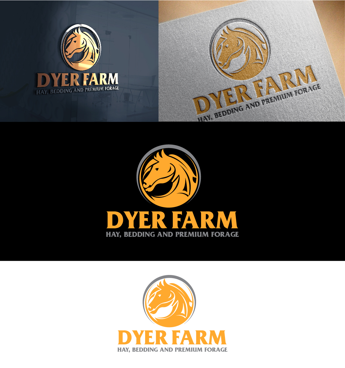 Logo Design by LogoLogic98 for Dyer Farm | Design #37237356