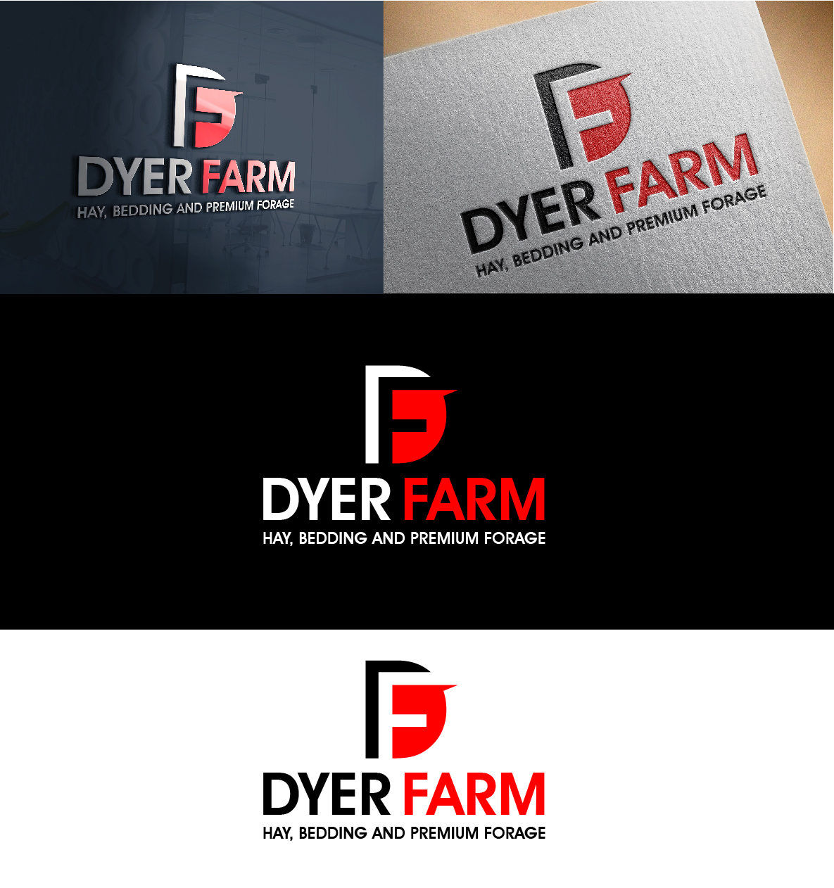 Logo Design by LogoLogic98 for Dyer Farm | Design #37237395