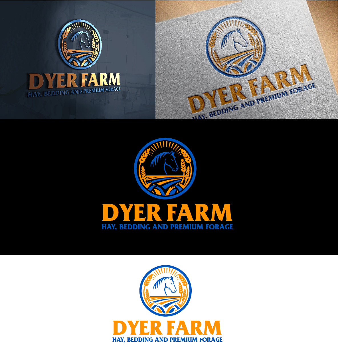 Logo Design by LogoLogic98 for Dyer Farm | Design #37237408
