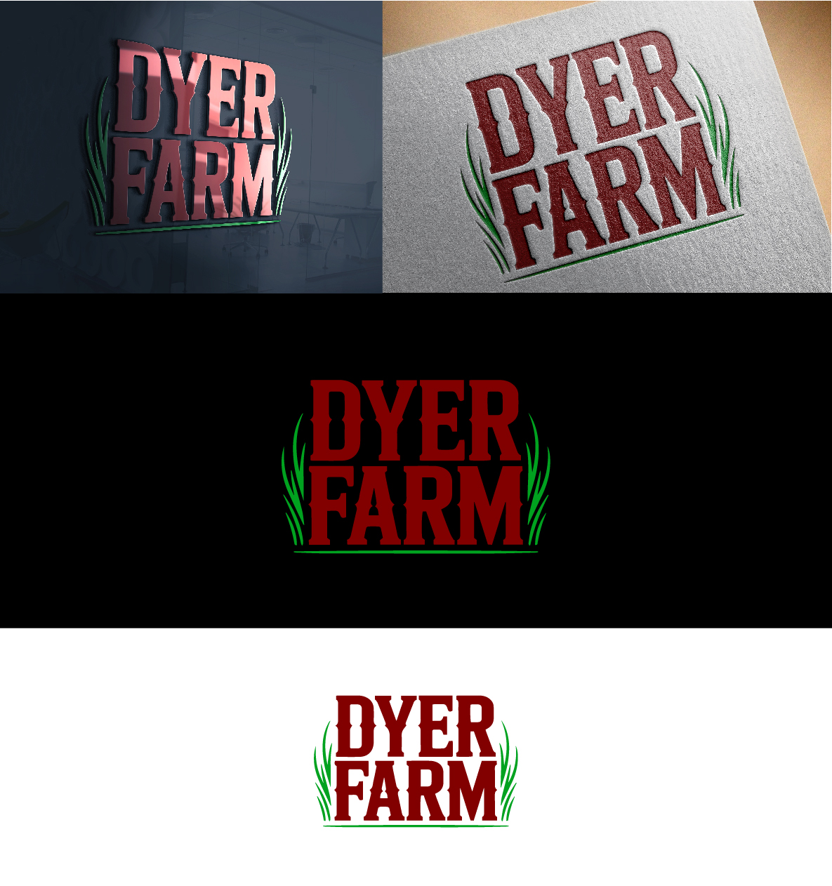 Logo Design by LogoLogic98 for Dyer Farm | Design #37237415