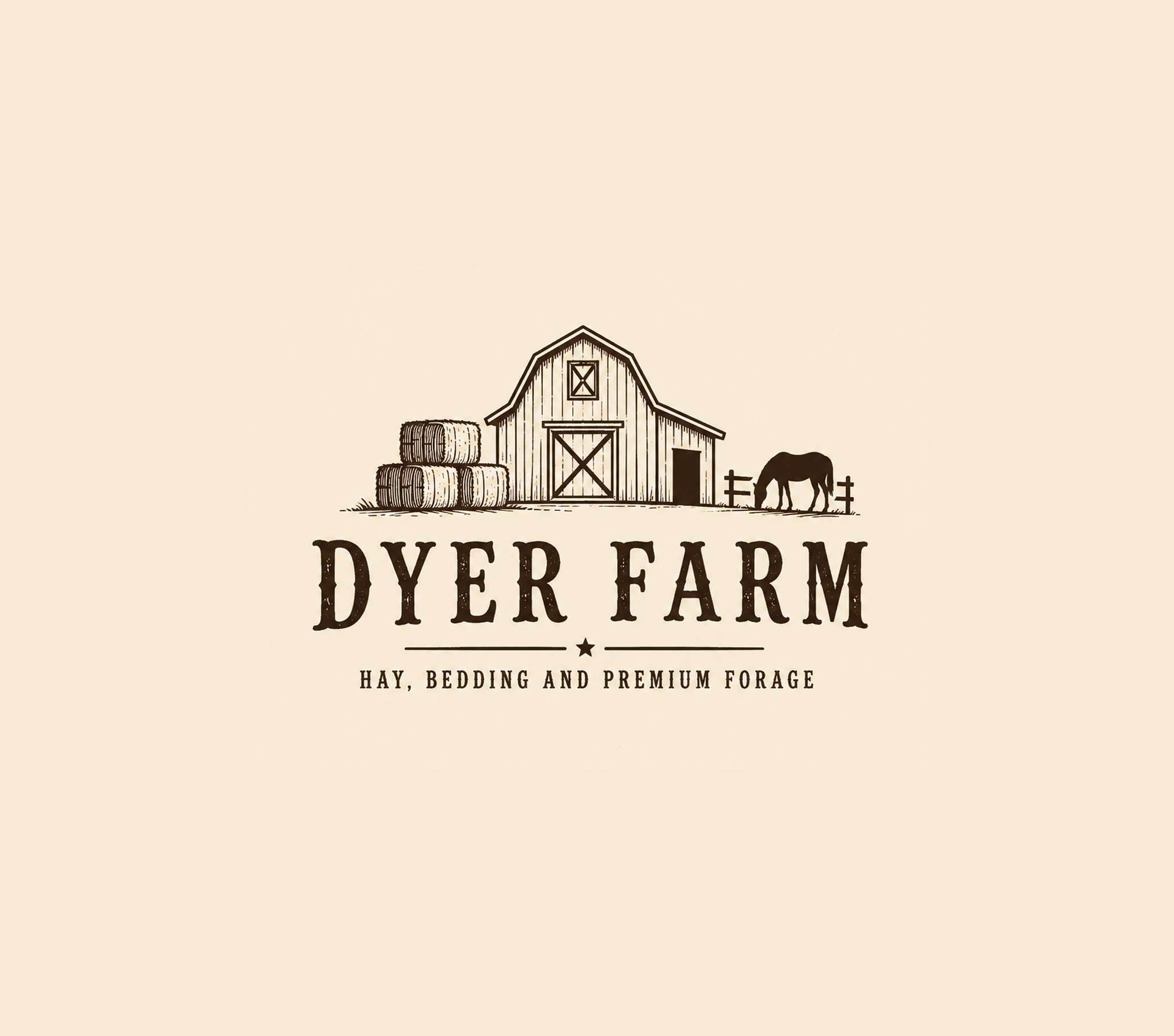 Logo Design by Result Design for Dyer Farm | Design #37248404
