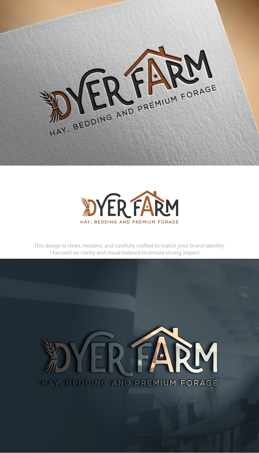 Design de Logo par Hamza  Al-Muttalib pour Dyer Farm | Design #37234822