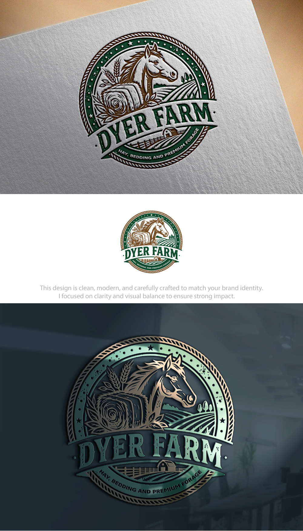 Design de Logo par Hamza  Al-Muttalib pour Dyer Farm | Design #37234824