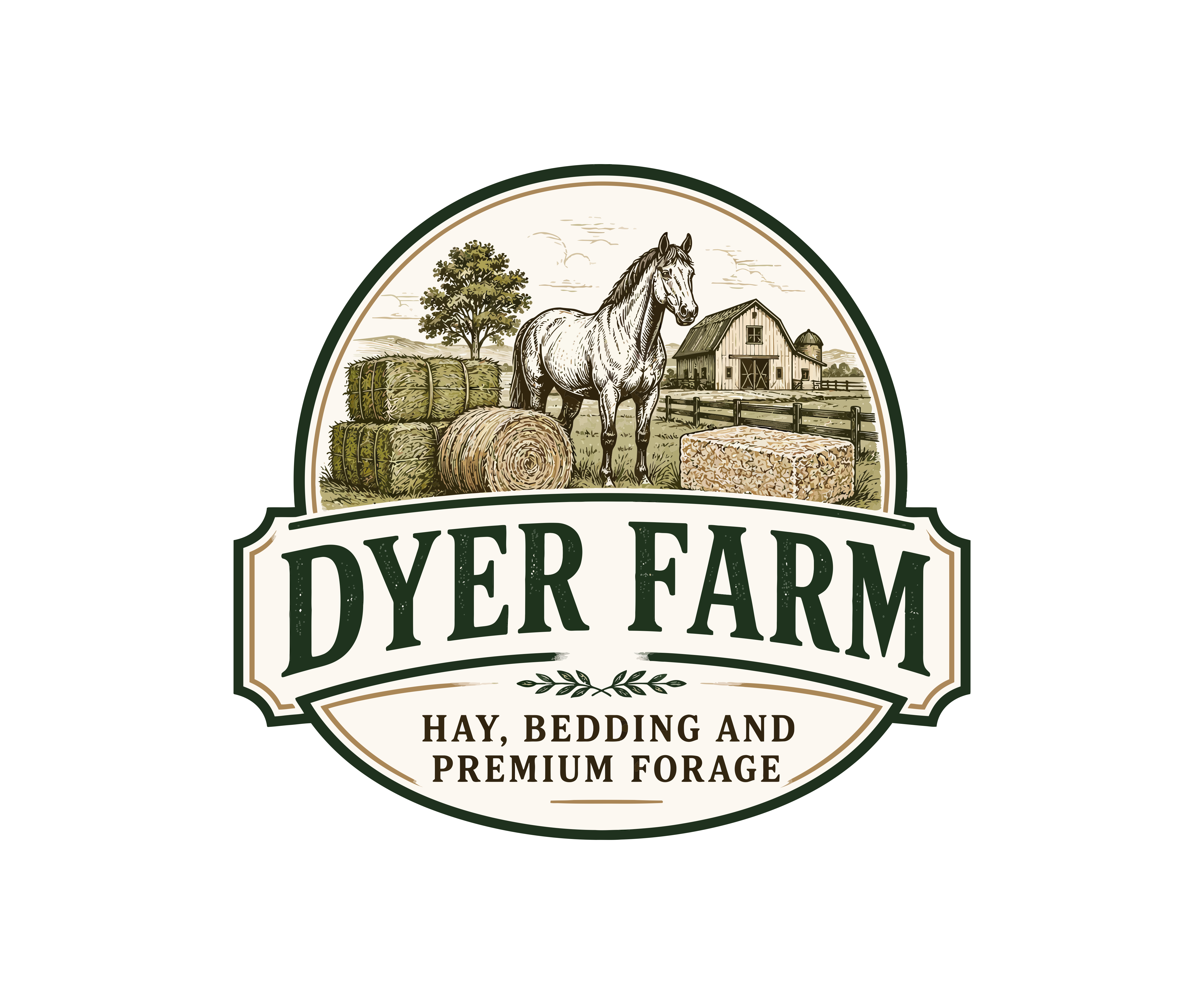 Logo Design by Permata for Dyer Farm | Design #37242640