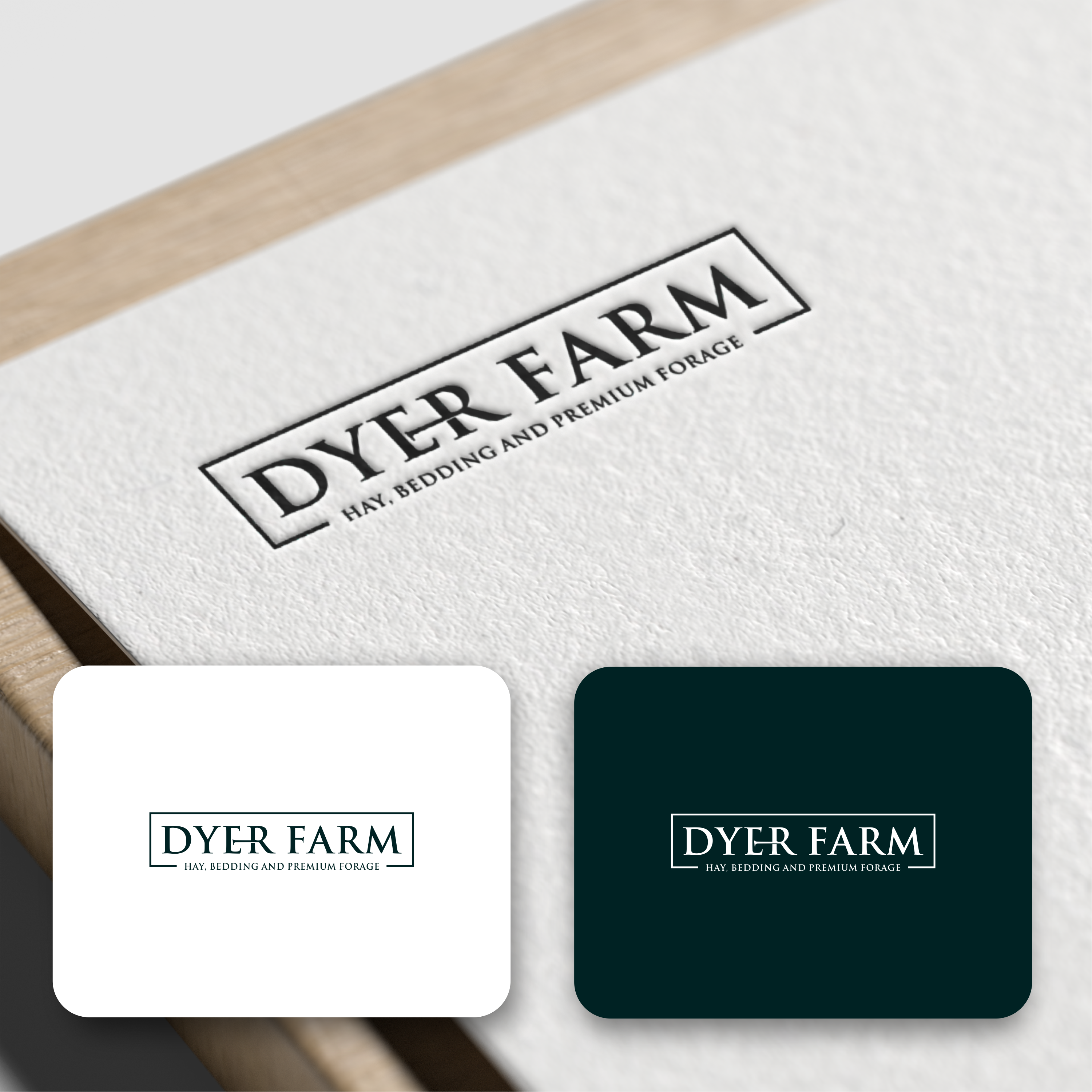 Logo Design by Seblak_Studio for Dyer Farm | Design #37235755