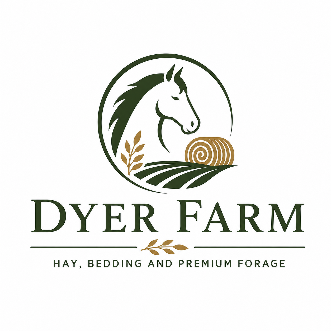 Logo Design by Taha_01 for Dyer Farm | Design #37236027