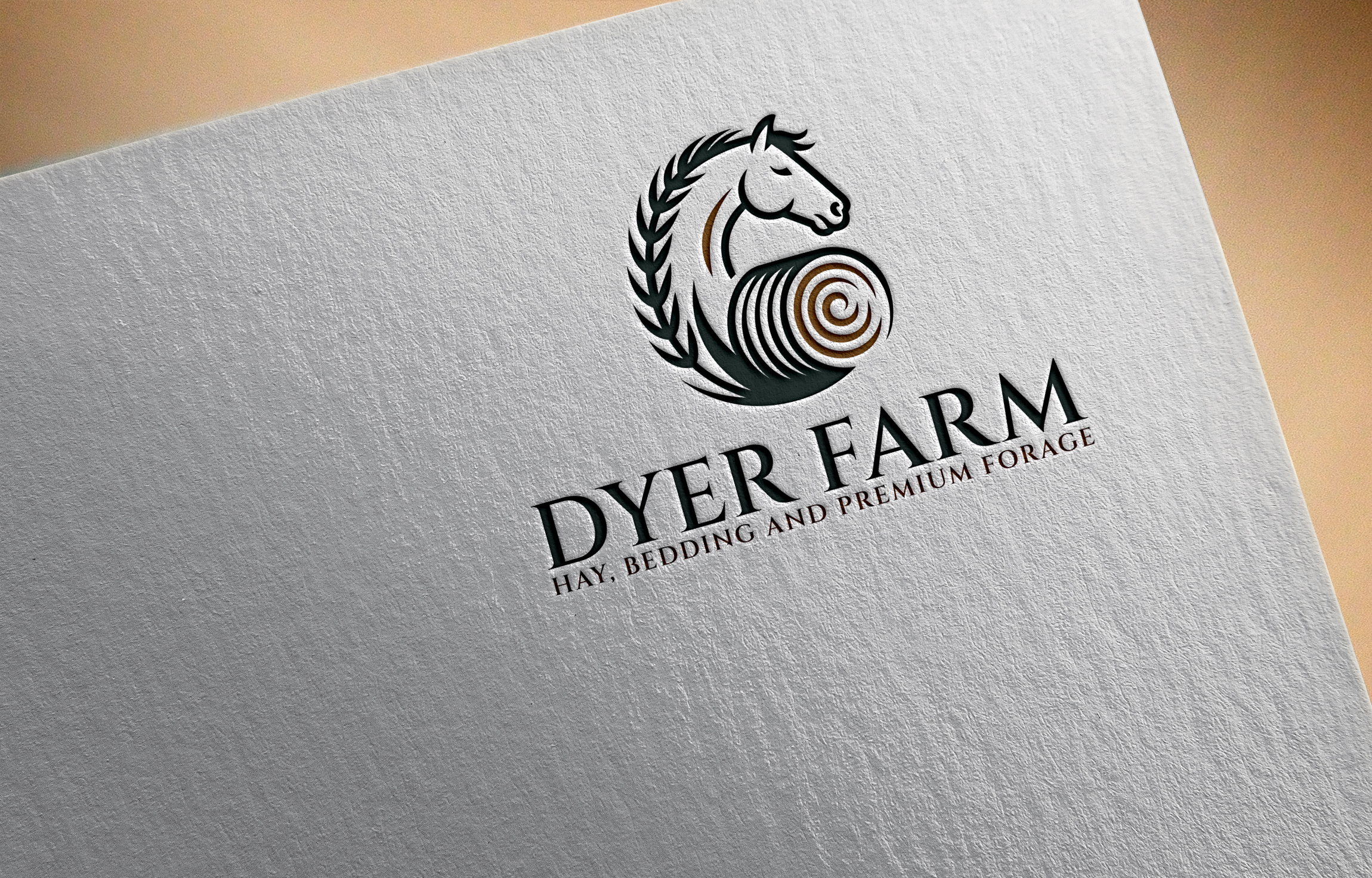 Logo Design by Jubaidur Creative Designer for Dyer Farm | Design #37258961