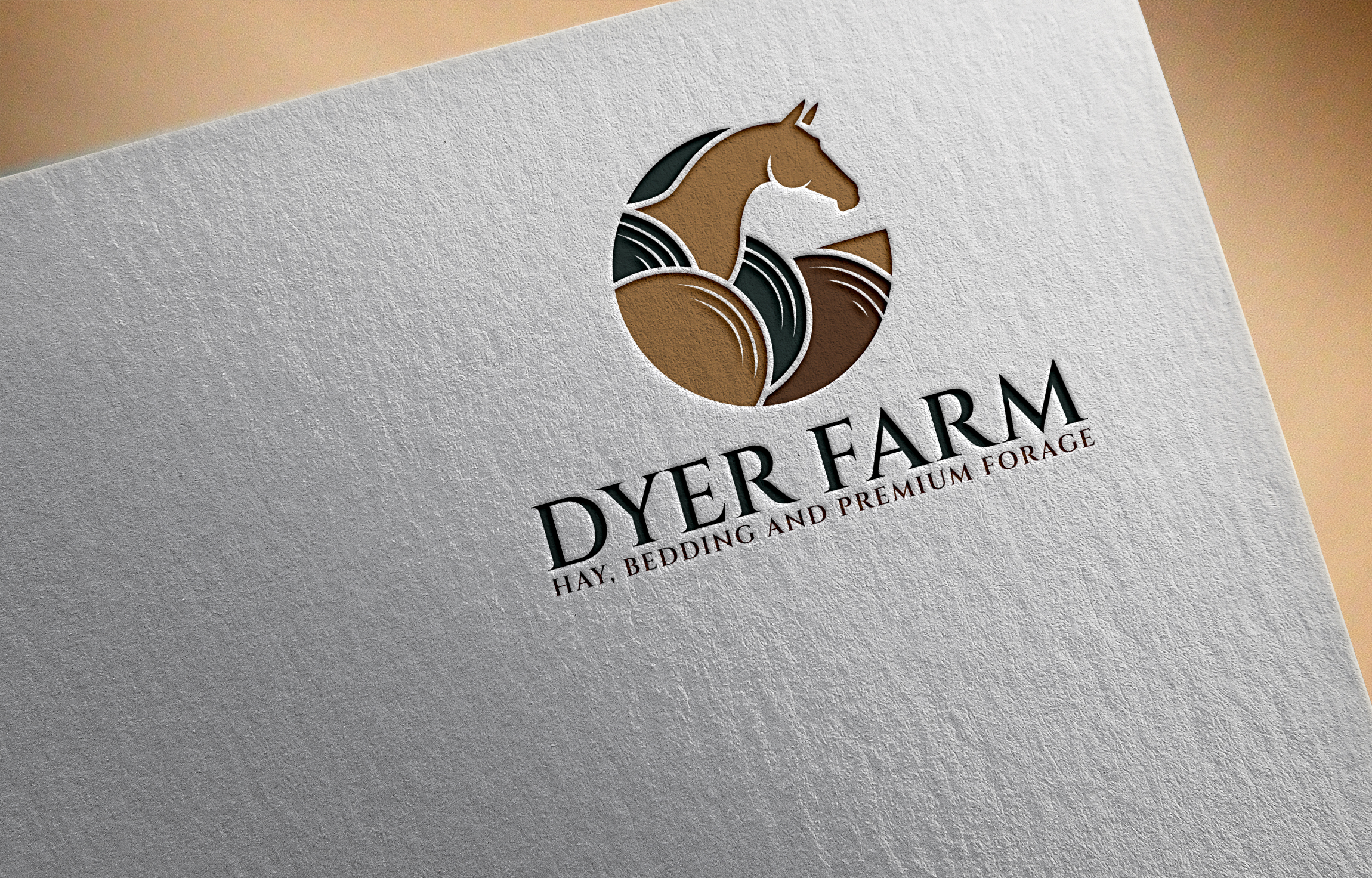 Logo Design by Jubaidur Creative Designer for Dyer Farm | Design #37258962