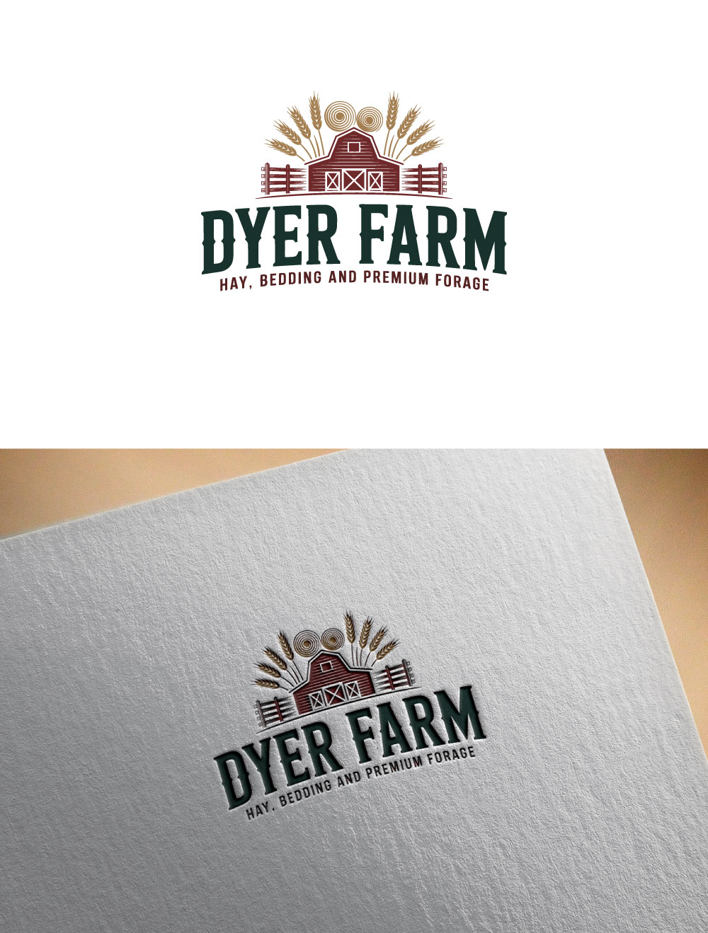 Logo Design by shekhor for Dyer Farm | Design #37239635