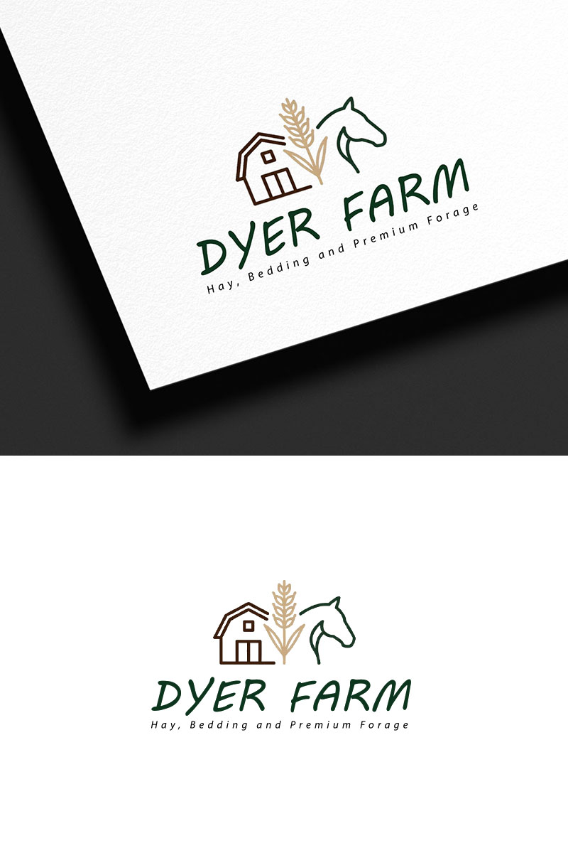 Logo Design by jessica-mano for Dyer Farm | Design #37240871