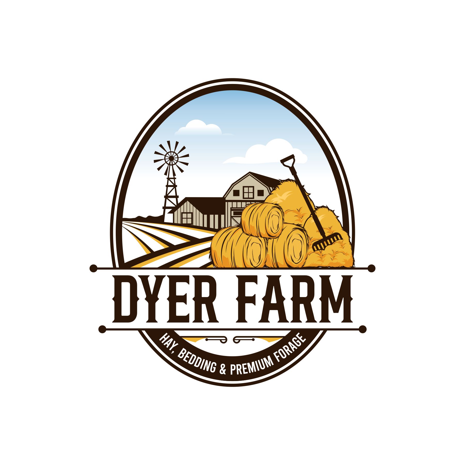 Logo Design by debdesign for Dyer Farm | Design #37235749