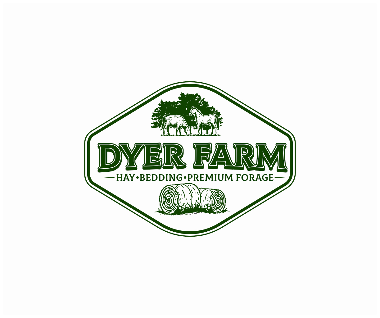 Logo Design by ikhsantogatorop for Dyer Farm | Design #37259891