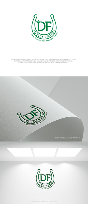 Logo Design by zebronicgraphic for Dyer Farm | Design: #37237119