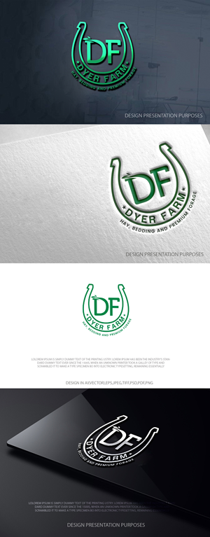 Logo Design by zebronicgraphic for Dyer Farm | Design: #37237121