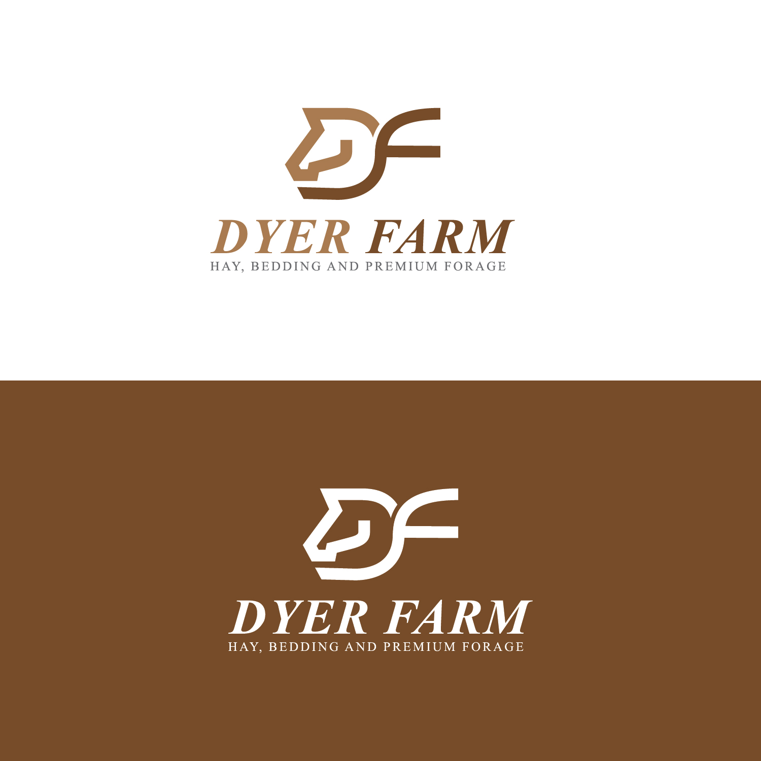 Logo Design by Maxo-Biz for Dyer Farm | Design #37243065