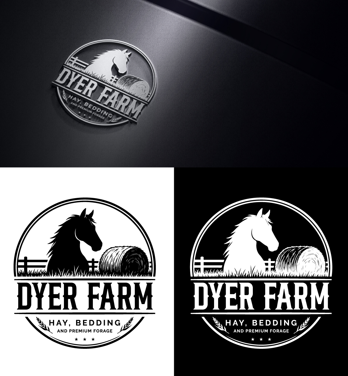 Logo Design by Chanel graphics for Dyer Farm | Design #37235342