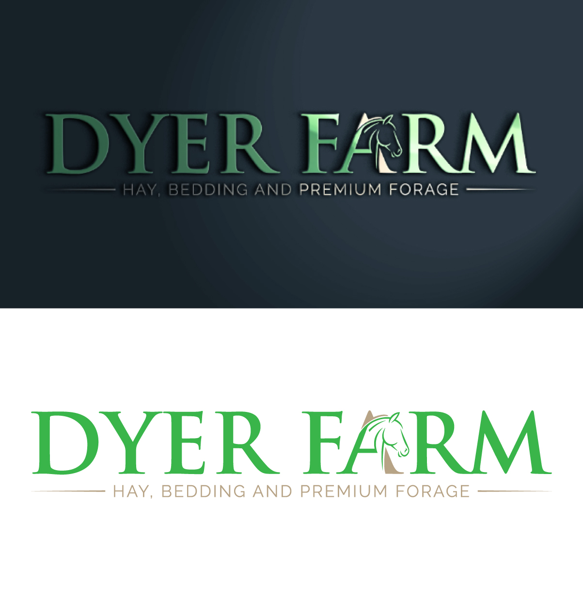 Logo Design by Chanel graphics for Dyer Farm | Design #37239431