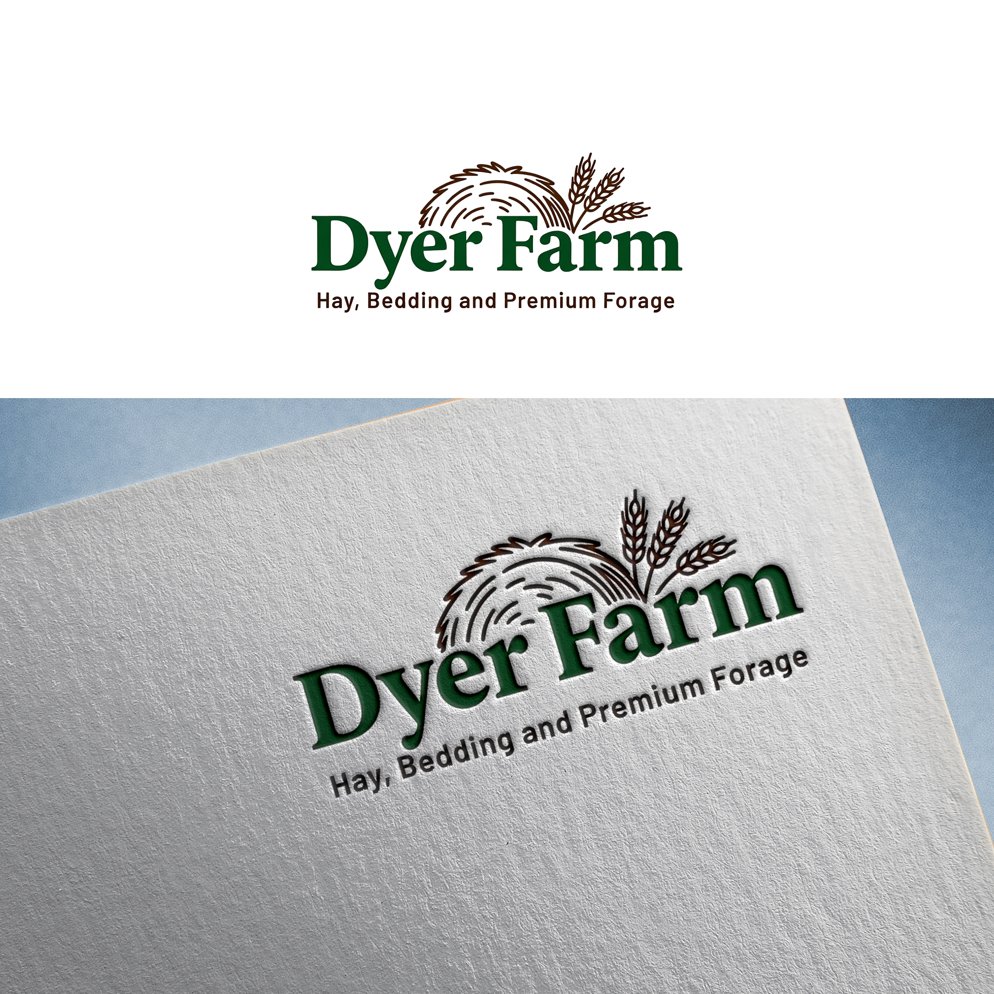 Logo Design by Ultra Creations for Dyer Farm | Design #37240477