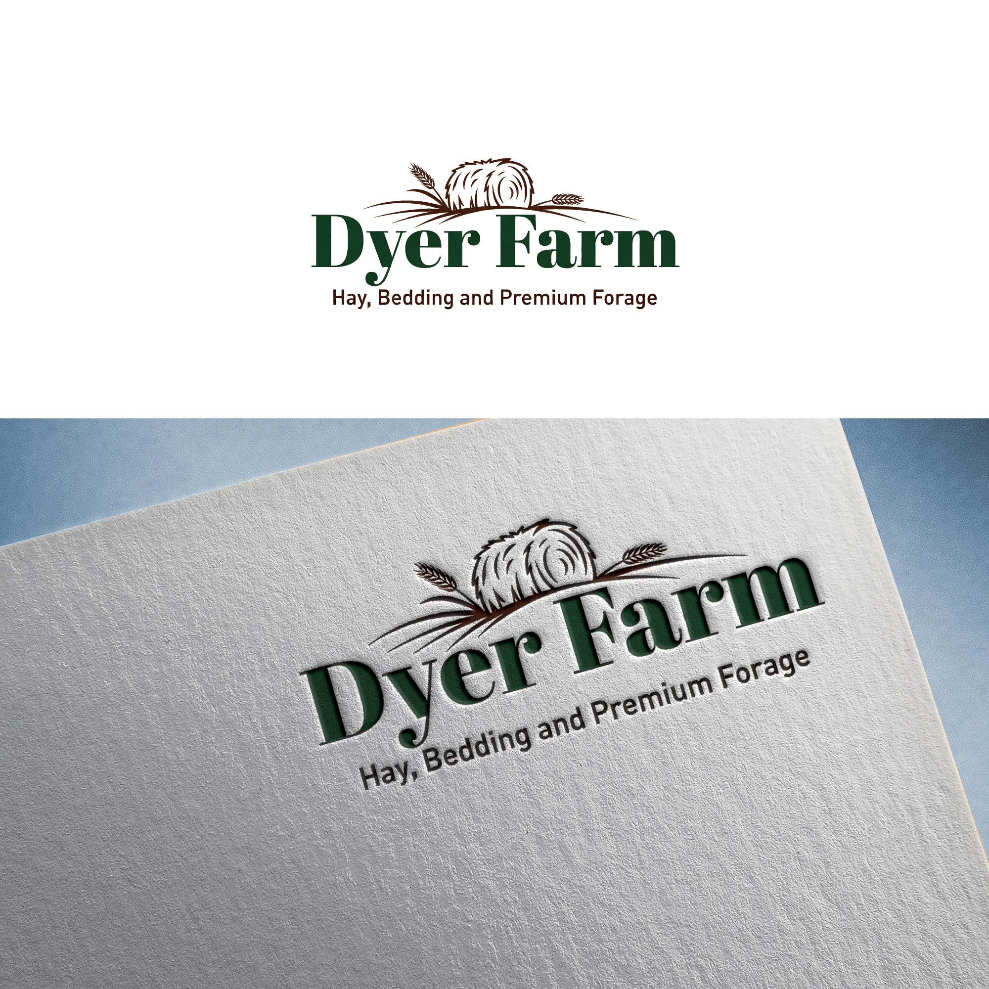 Logo Design by Ultra Creations for Dyer Farm | Design #37240478