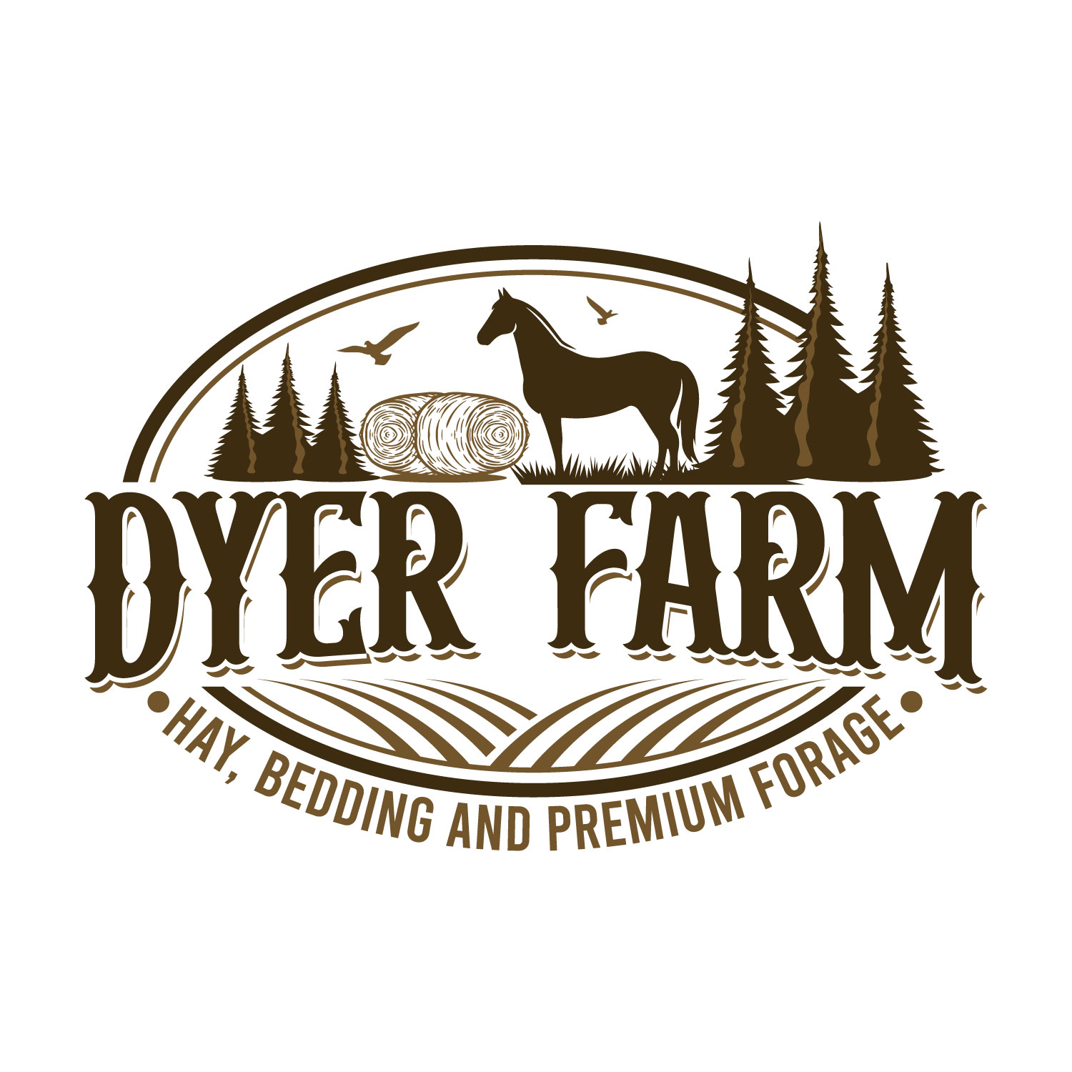 Logo Design by Dot Design 3 for Dyer Farm | Design #37237236