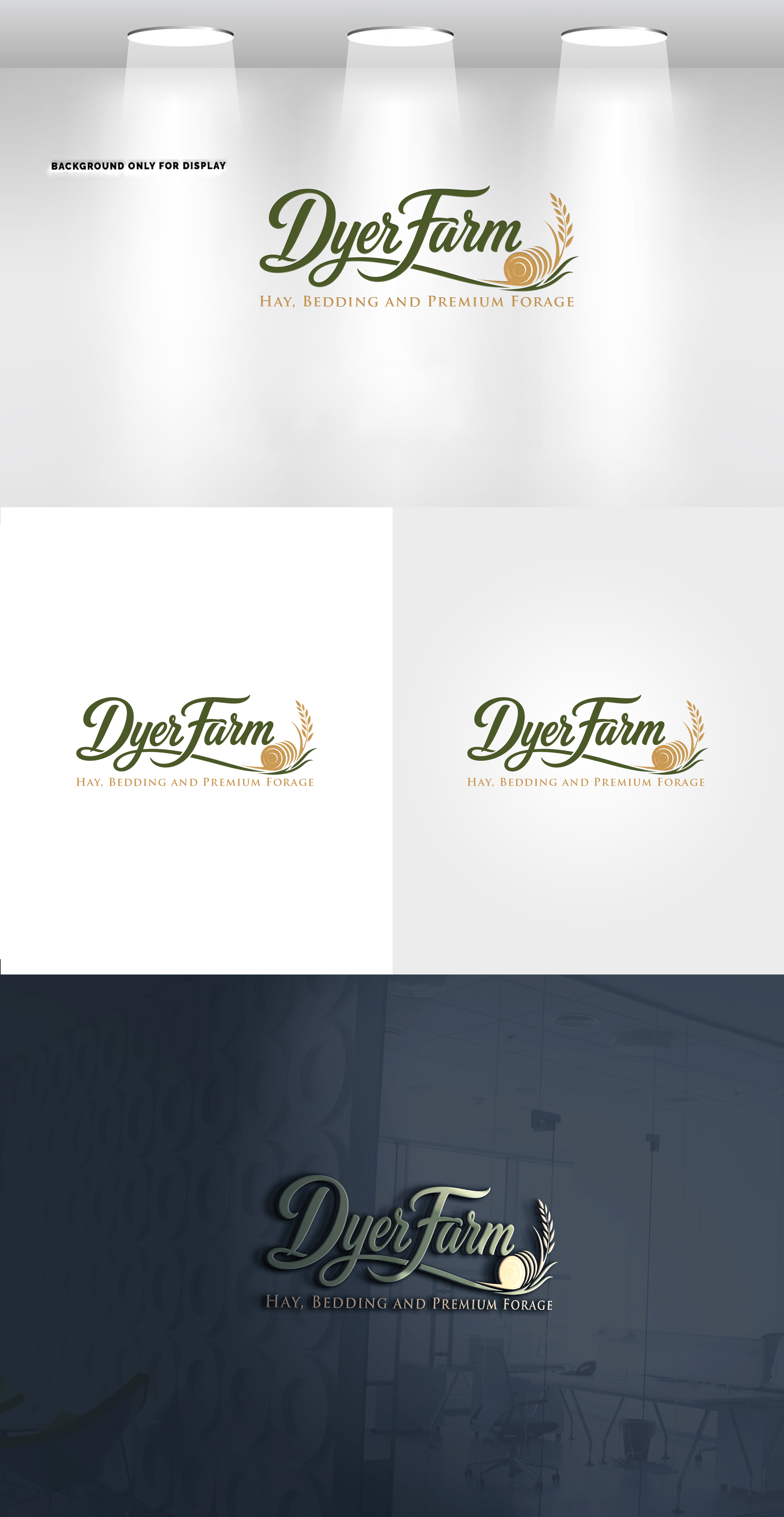 Logo Design by Soonia for Dyer Farm | Design #37237612