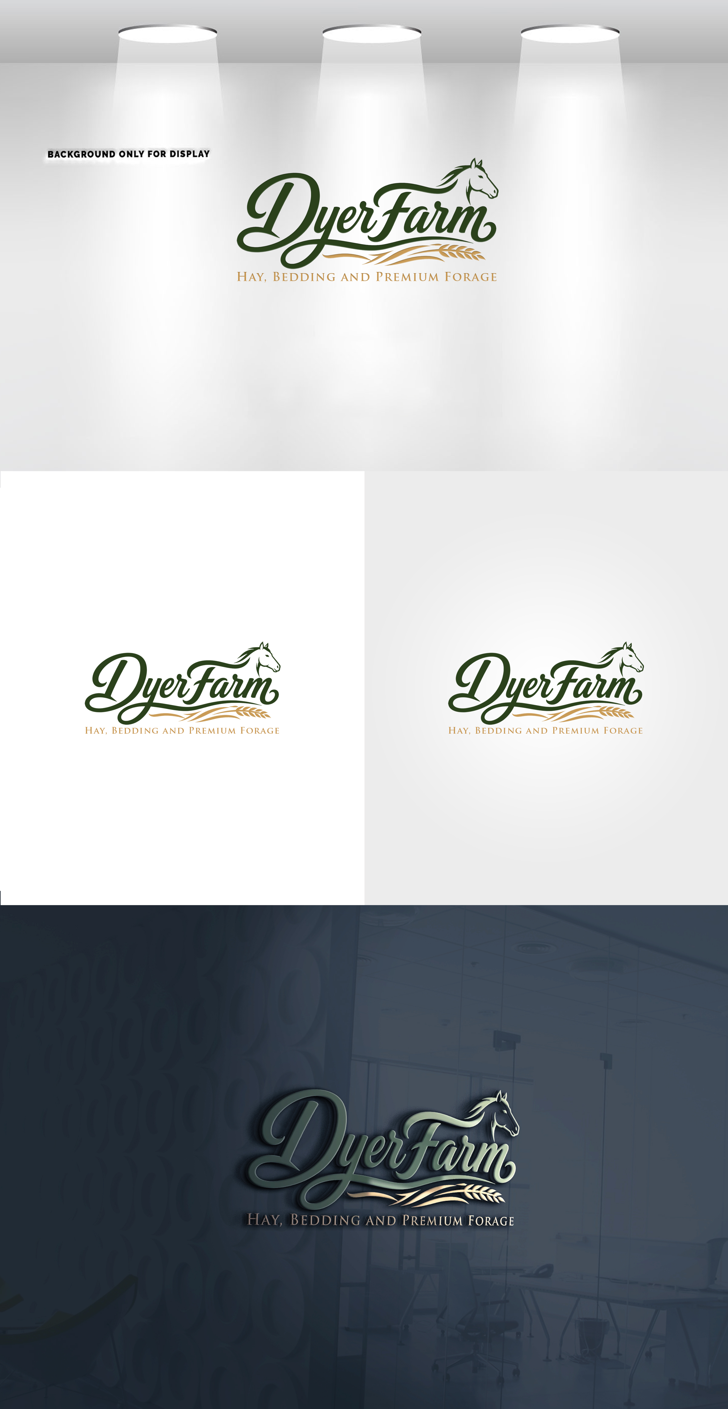 Logo Design by Soonia for Dyer Farm | Design #37237614