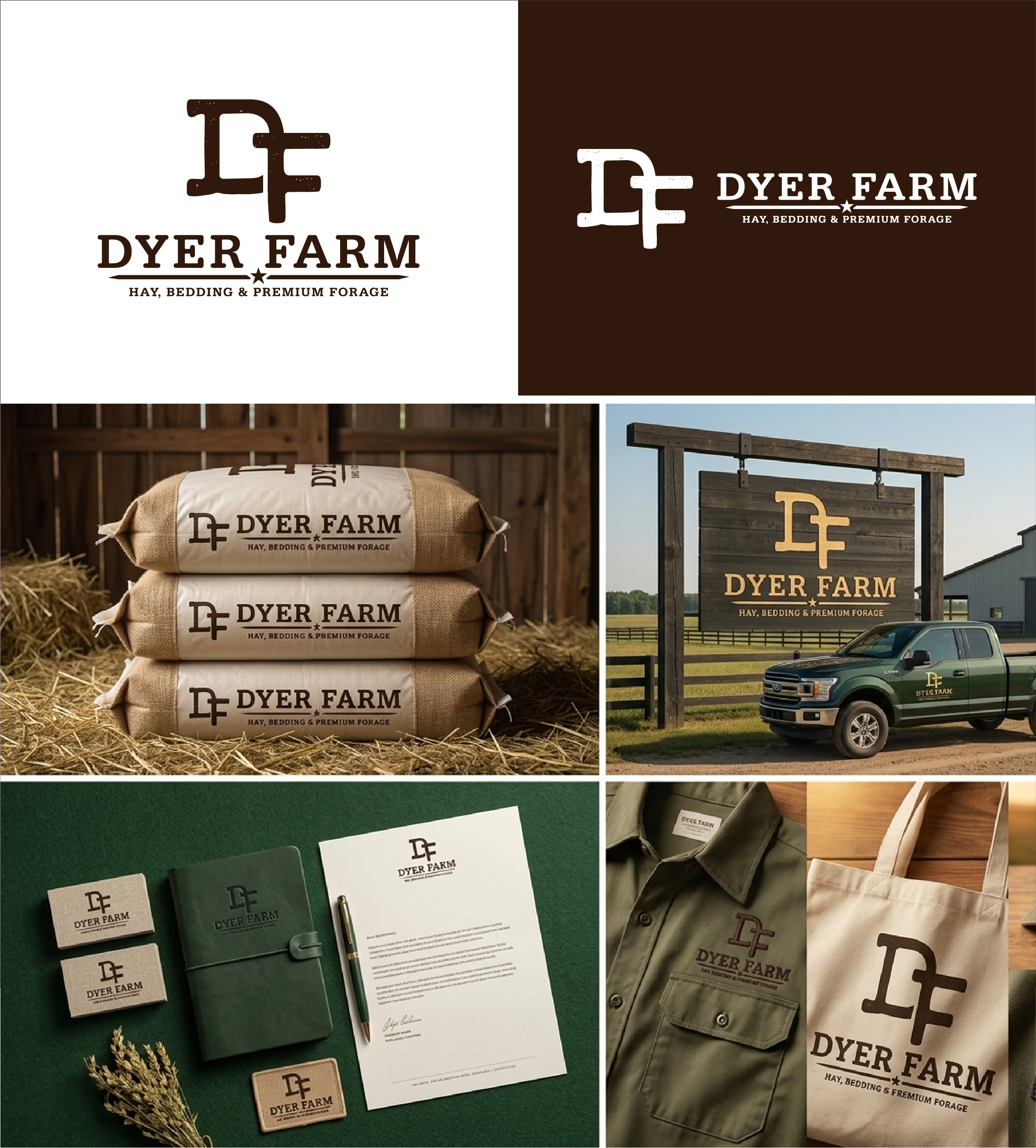 Logo Design by gauravgraphy for Dyer Farm | Design #37235683