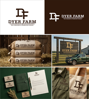 Logo Design by gauravgraphy for Dyer Farm | Design #37235683