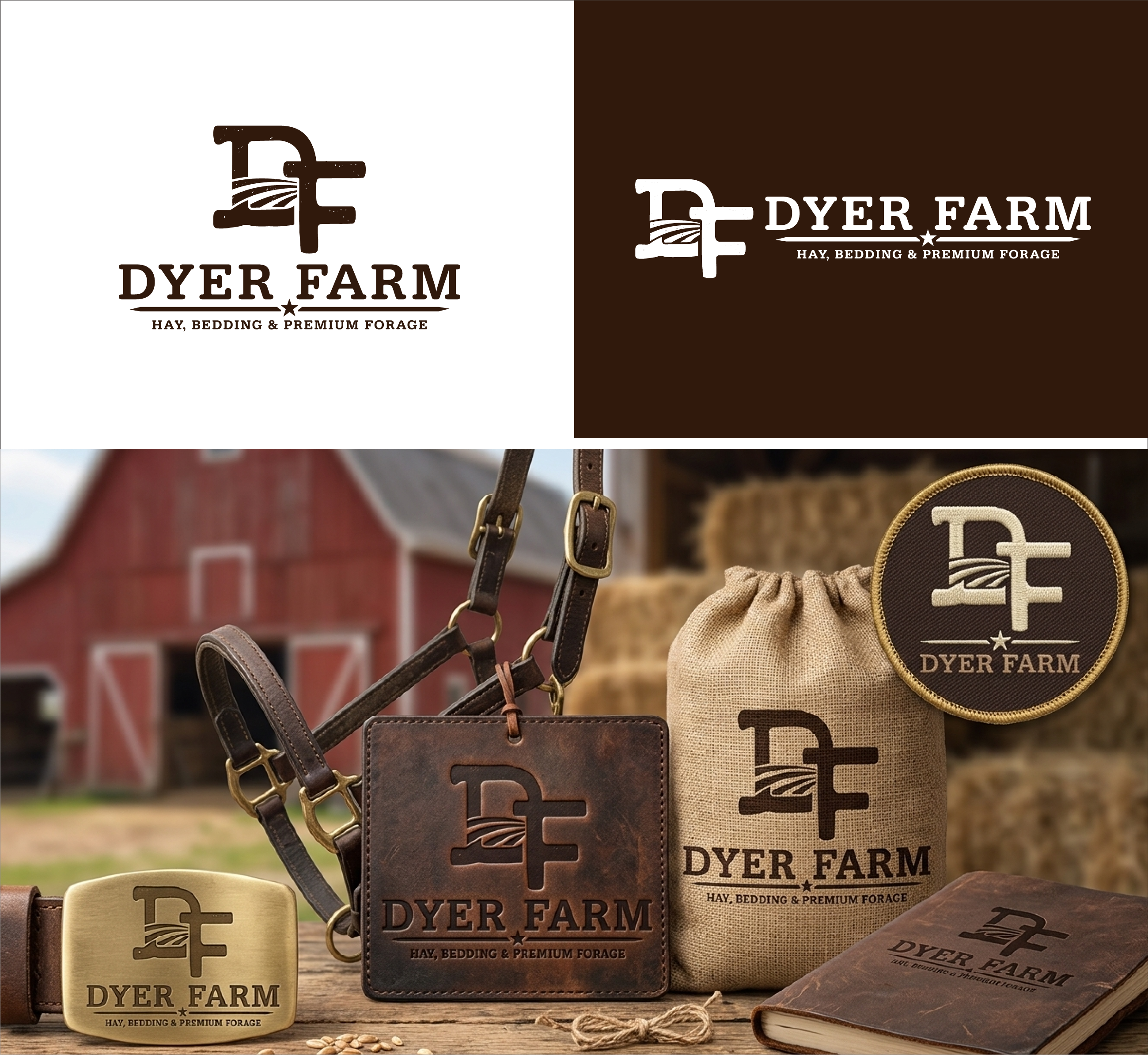 Logo Design by gauravgraphy for Dyer Farm | Design #37238991