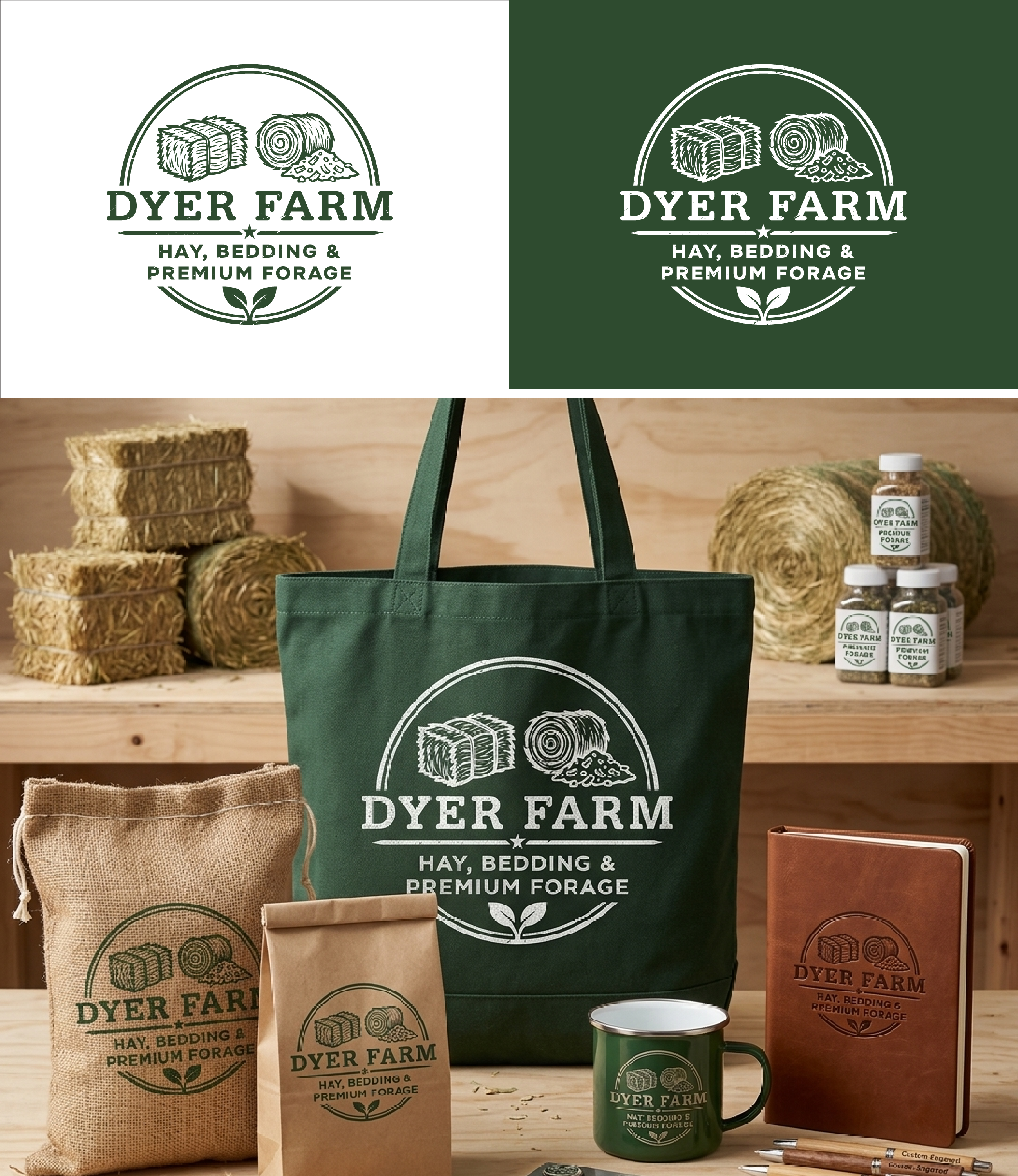 Logo Design by gauravgraphy for Dyer Farm | Design #37239187