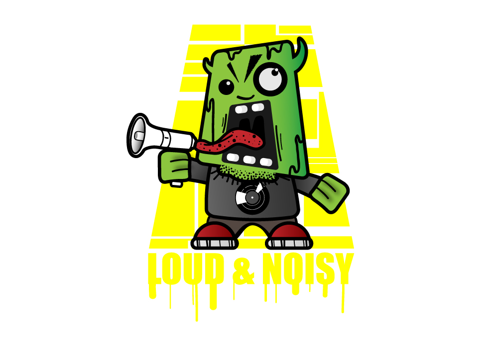 Logo Design by keis604 for Loud & Noisy | Design #816395